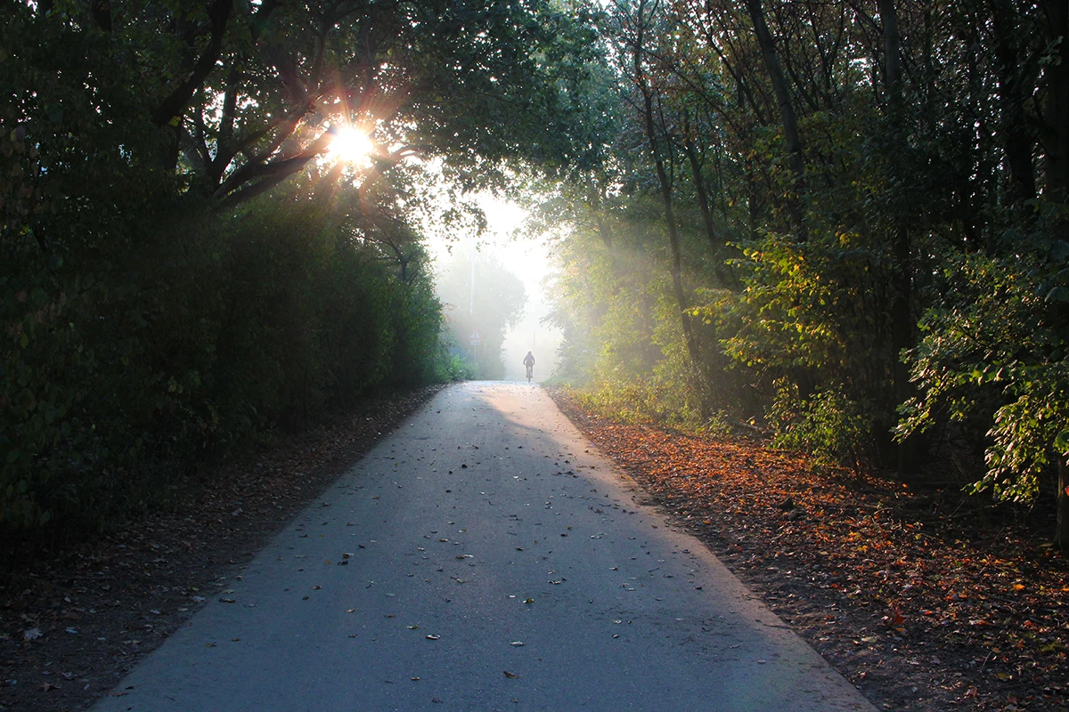 Meerbusch Sonnenaufgang Klärwerk